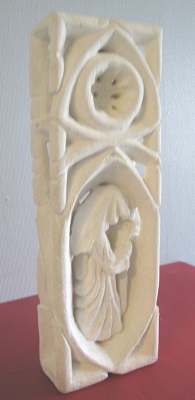Sculpture "le pélerin"